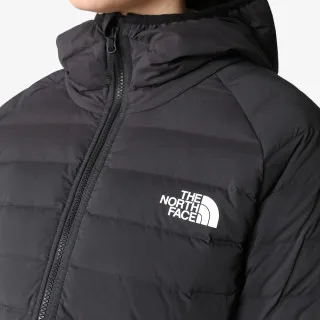 THE NORTH FACE W BELLEVIEW STRETCH DOWN HOODIE TNF BLAC