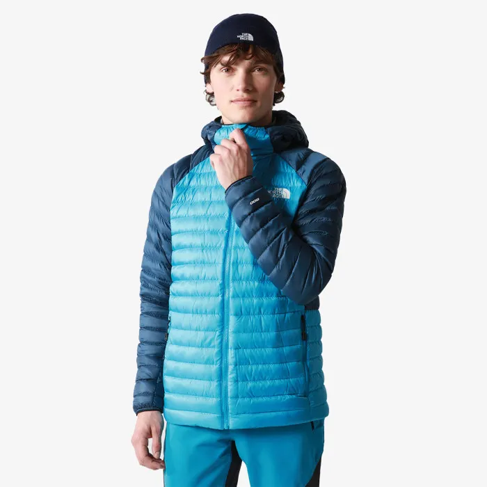 THE NORTH FACE M BETTAFORCA LT DOWN HOODIE ACOUSTIC BLU 