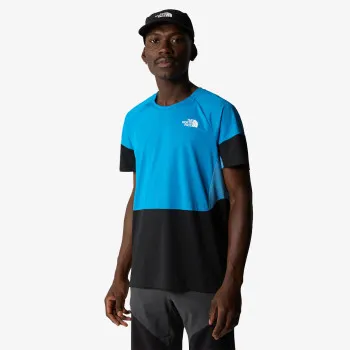THE NORTH FACE M BOLT TECH TEE SKYLINE BLUE/TNF BLACK 