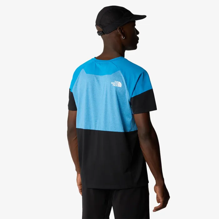 THE NORTH FACE M BOLT TECH TEE SKYLINE BLUE/TNF BLACK 