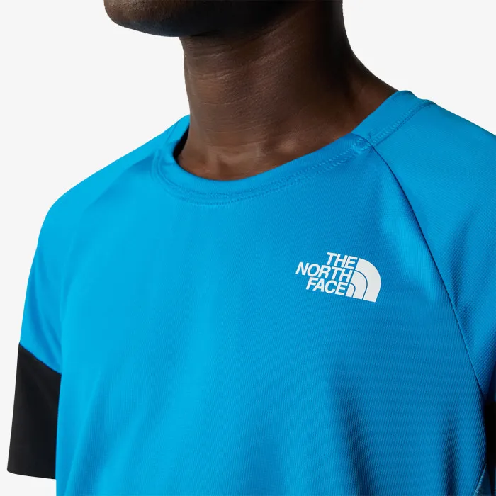THE NORTH FACE M BOLT TECH TEE SKYLINE BLUE/TNF BLACK 