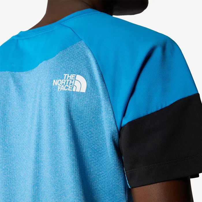 THE NORTH FACE M BOLT TECH TEE SKYLINE BLUE/TNF BLACK 