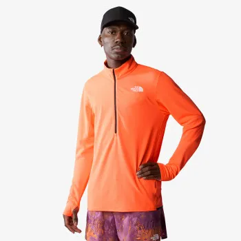 THE NORTH FACE M SUNRISER 1/4 ZIP VIVID FLAME 