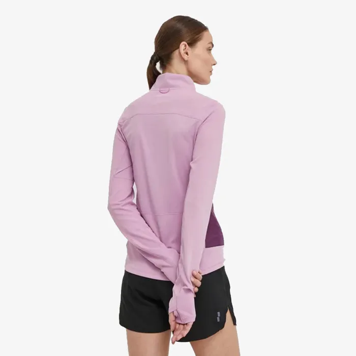 THE NORTH FACE W SUNRISER 1/4 ZIP MINERAL PURPLE/BLACK 