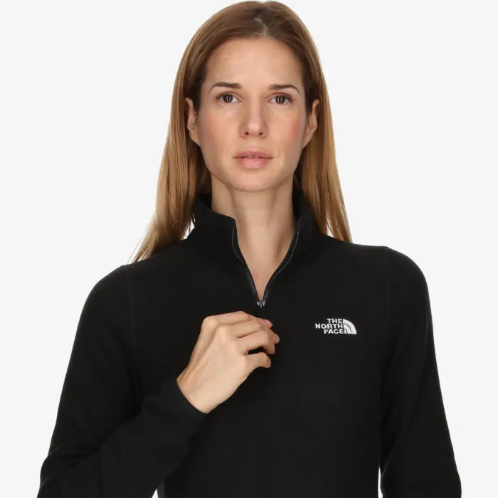 THE NORTH FACE W 100 GLACIER 1/4 ZIP - EU 
