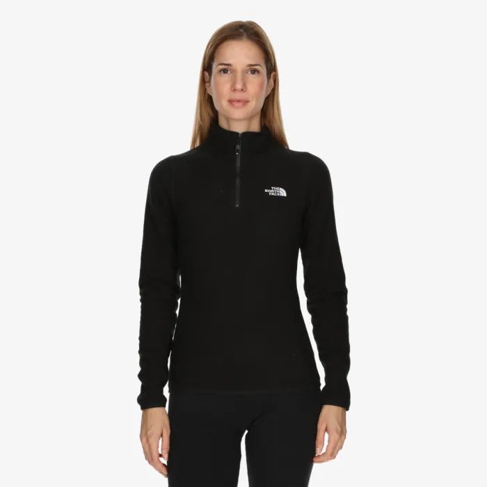 THE NORTH FACE W 100 GLACIER 1/4 ZIP - EU 