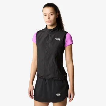 W HIGHER RUN WIND VEST TNF BLACK 