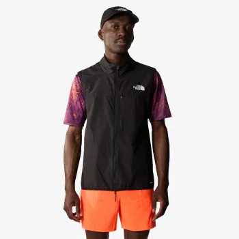 M HIGHER RUN WIND VEST TNF BLACK 