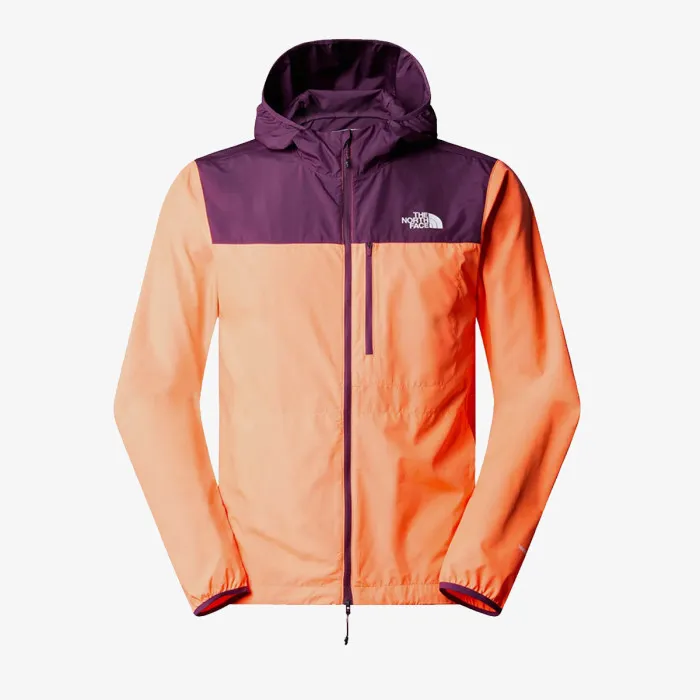 M HIGHER RUN WIND JACKET VIVID FLAME/BLA 