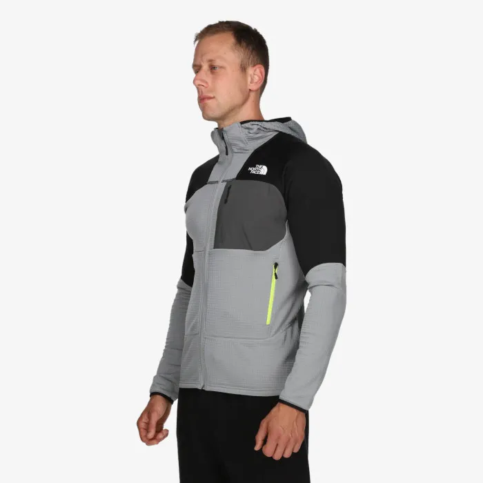 THE NORTH FACE M STORMGAP POWERGRID HOODIE MONUMENT GRE 
