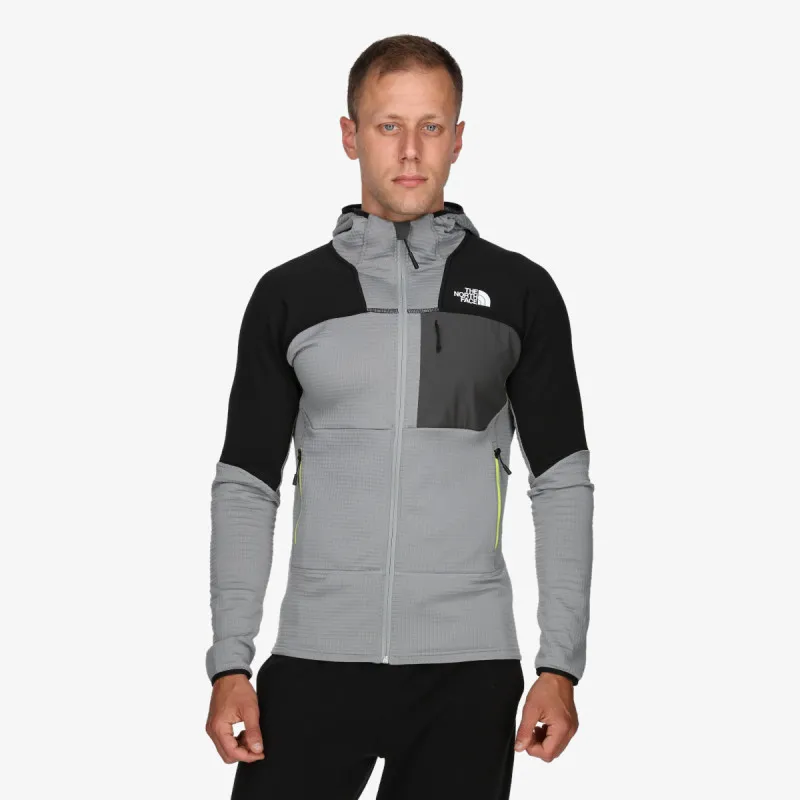 THE NORTH FACE M STORMGAP POWERGRID HOODIE MONUMENT GRE