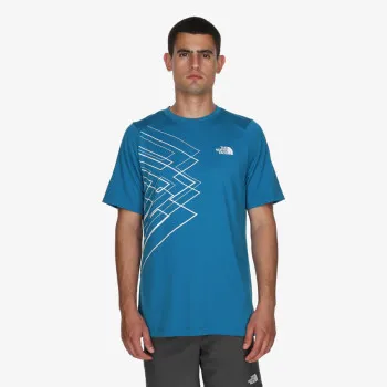 THE NORTH FACE M MA S/S TEE GRAPHIC ADRIATIC BLUE/ASPHA 
