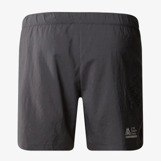 M MA WOVEN SHORT GRAPHIC ANTHRACITE GREY 