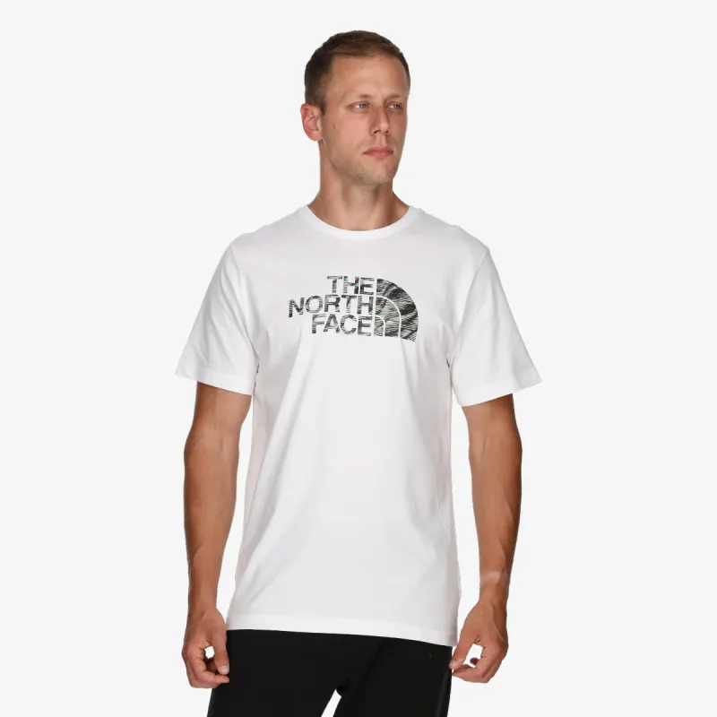 THE NORTH FACE M S/S EASY TEE TNF WHITE/TNF BLACK BET