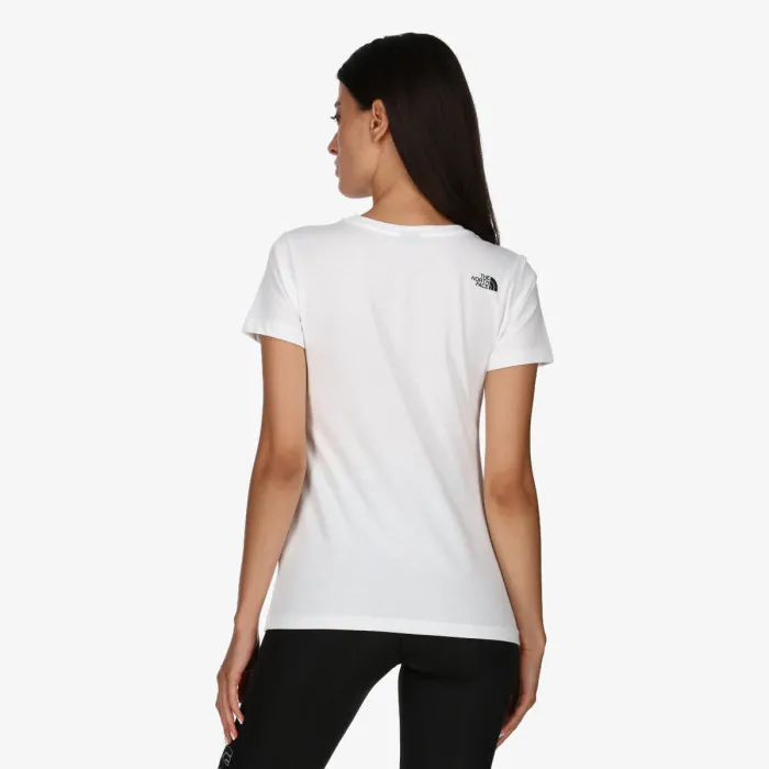 THE NORTH FACE W S/S EASY TEE TNF WHITE 