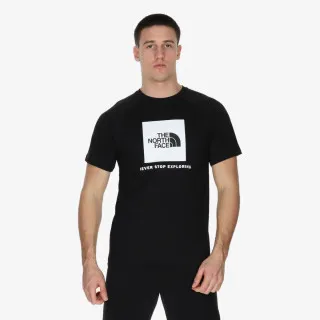 THE NORTH FACE M S/S RAGLAN REDBOX TEE TNF BLACK