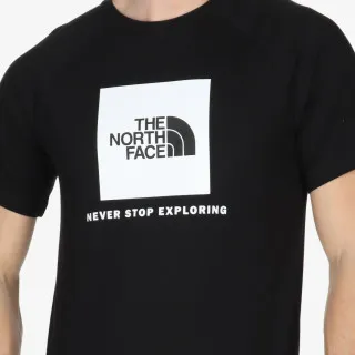 THE NORTH FACE M S/S RAGLAN REDBOX TEE TNF BLACK