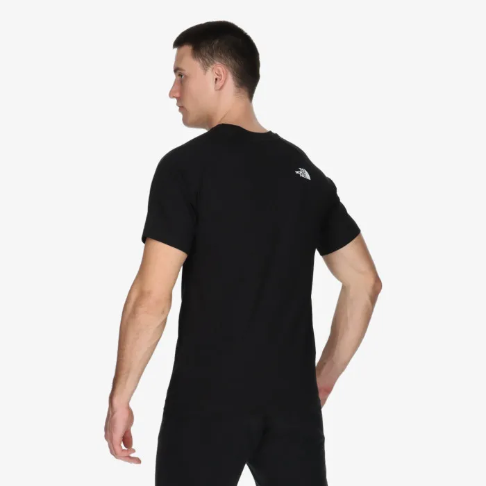 THE NORTH FACE M S/S RAGLAN REDBOX TEE TNF BLACK 