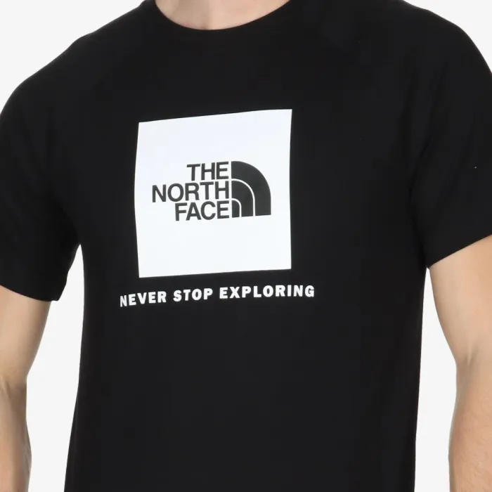 THE NORTH FACE M S/S RAGLAN REDBOX TEE TNF BLACK 