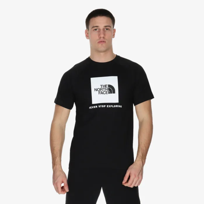 THE NORTH FACE M S/S RAGLAN REDBOX TEE TNF BLACK 