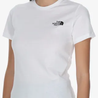 THE NORTH FACE W S/S REDBOX TEE TNF WHITE