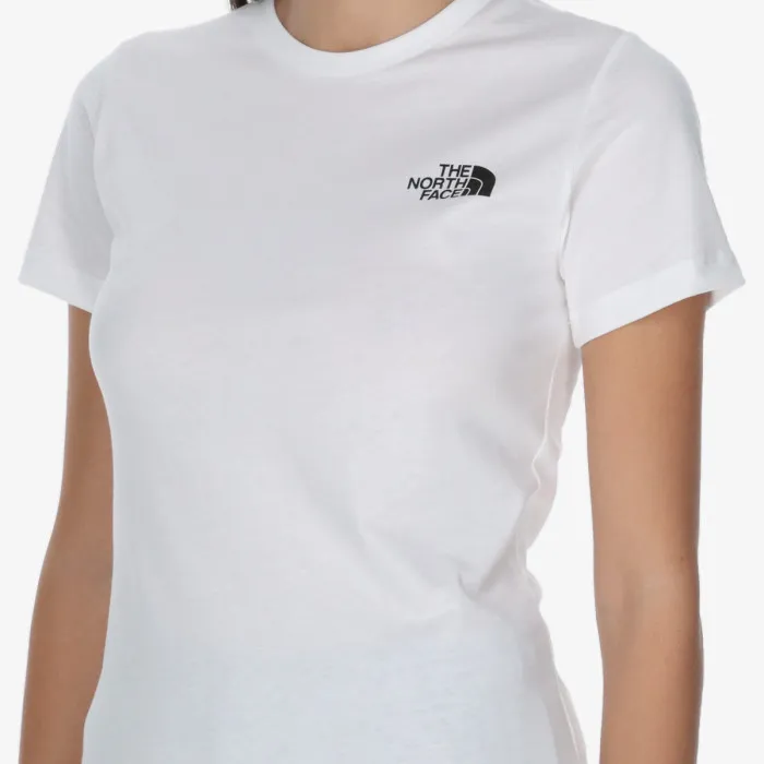 THE NORTH FACE W S/S REDBOX TEE TNF WHITE