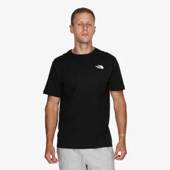 M S/S REDBOX TEE TNF BLACK 