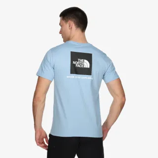 THE NORTH FACE M S/S REDBOX TEE STEEL BLUE