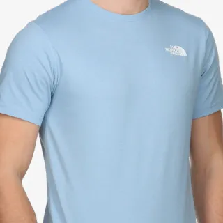 THE NORTH FACE M S/S REDBOX TEE STEEL BLUE