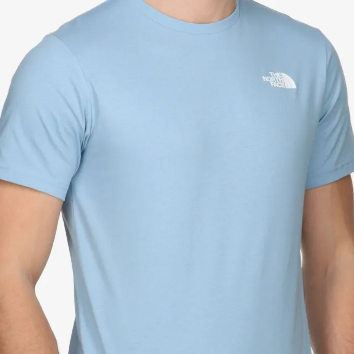 THE NORTH FACE M S/S REDBOX TEE STEEL BLUE 