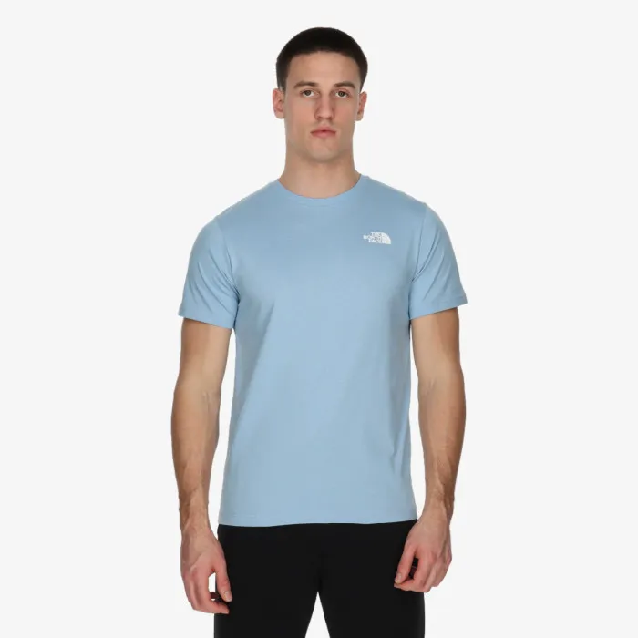 THE NORTH FACE M S/S REDBOX TEE STEEL BLUE 