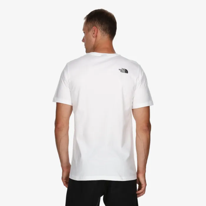 M S/S NEVER STOP EXPLORING TEE TNF WHITE 