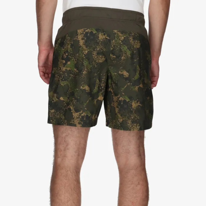 M 24/7 7IN SHORT PRINT FOREST OLIVE MOSS 