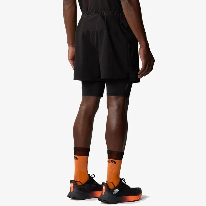 THE NORTH FACE M SUNRISER 2IN1 SHORT 4IN TNF BLACK 