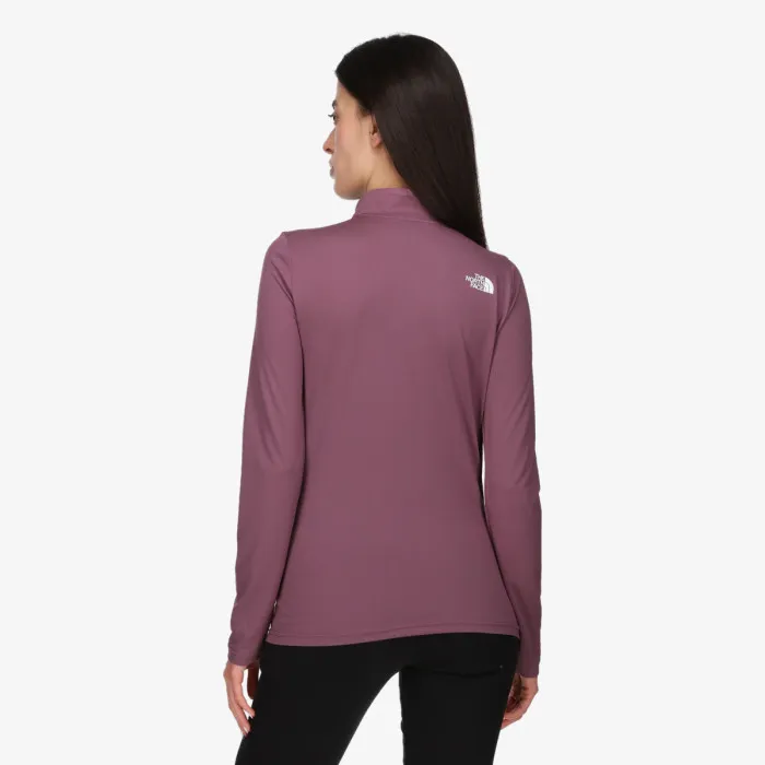 THE NORTH FACE W FLEX 1/4 ZIP TEE SLIM 