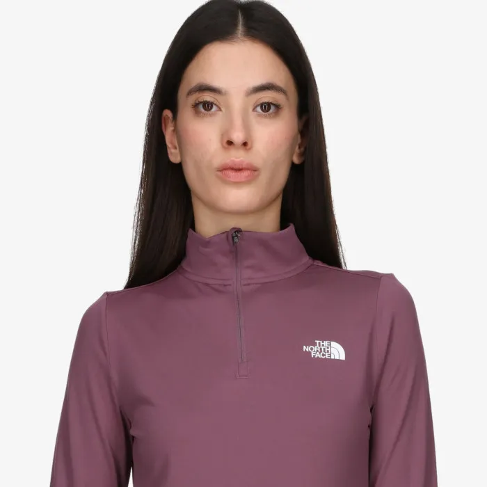 THE NORTH FACE W FLEX 1/4 ZIP TEE SLIM 