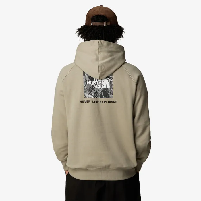 THE NORTH FACE M RAGLAN REDBOX HOODIE GRAPHIC INFILL 