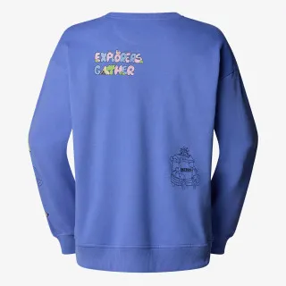 THE NORTH FACE U MOUNTAIN CLEANUP OVERSIZED CREW 