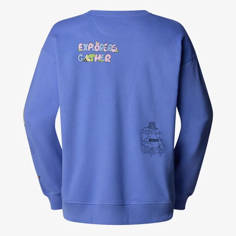 THE NORTH FACE U MOUNTAIN CLEANUP OVERSIZED CREW 