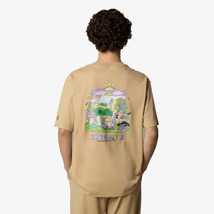 THE NORTH FACE U SS MOUNTAIN CLEANUP OVERSIZED TEE 