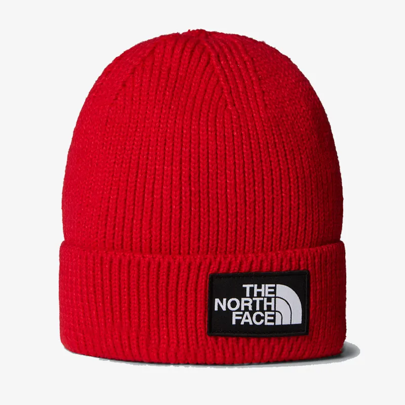 THE NORTH FACE TNF LOGO BOX CUFFED BEANIE 