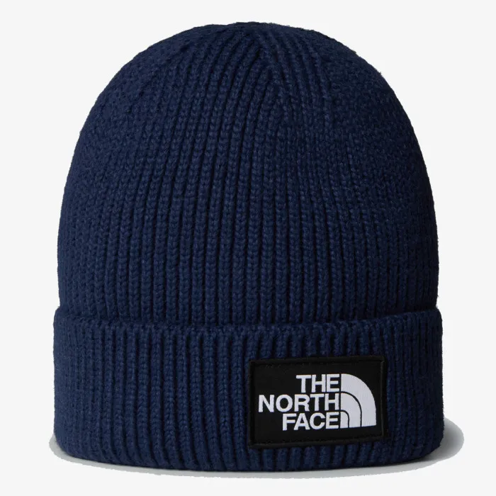 THE NORTH FACE TNF LOGO BOX CUFFED BEANIE 