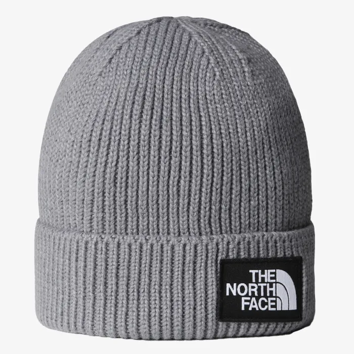 THE NORTH FACE TNF LOGO BOX CUFFED BEANIE 