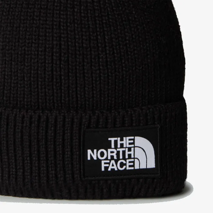THE NORTH FACE TNF LOGO BOX CUFFED BEANIE 