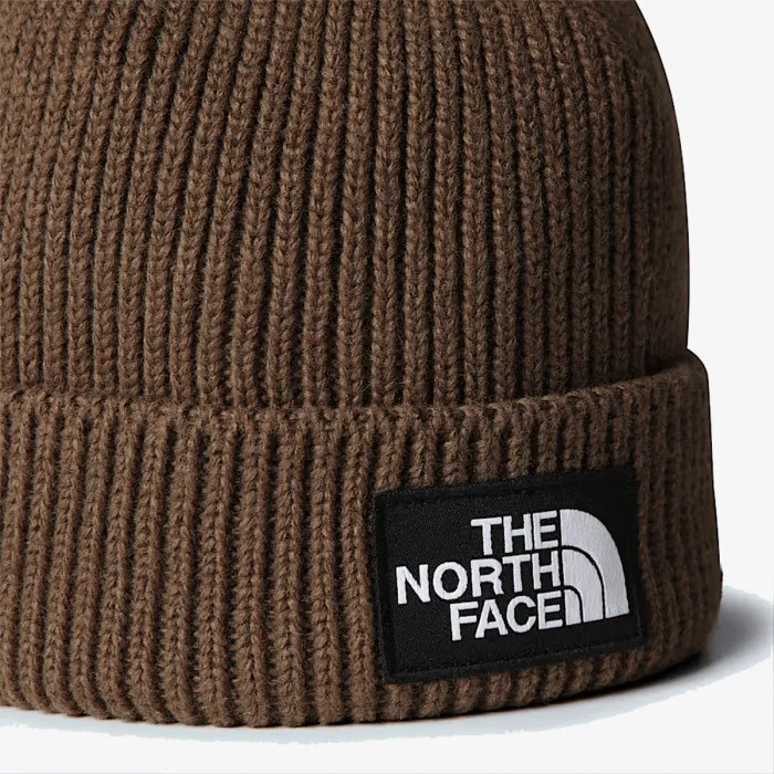 THE NORTH FACE TNF LOGO BOX CUFFED BEANIE 