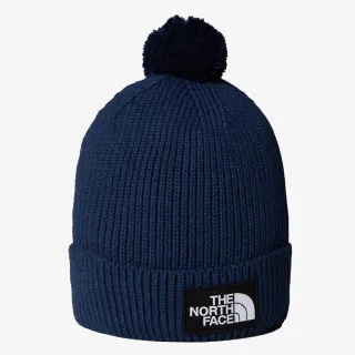 THE NORTH FACE TNF LOGO BOX POM BEANIE 