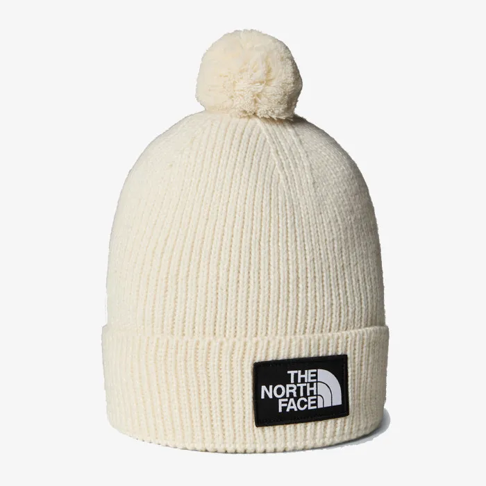THE NORTH FACE TNF LOGO BOX POM BEANIE 