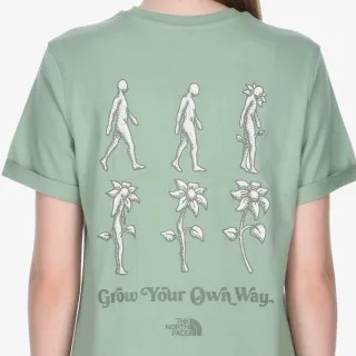 THE NORTH FACE W CONNECT RELAXED SS TEE-GRAPHIC 