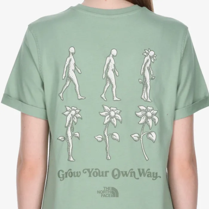 THE NORTH FACE W CONNECT RELAXED SS TEE-GRAPHIC 