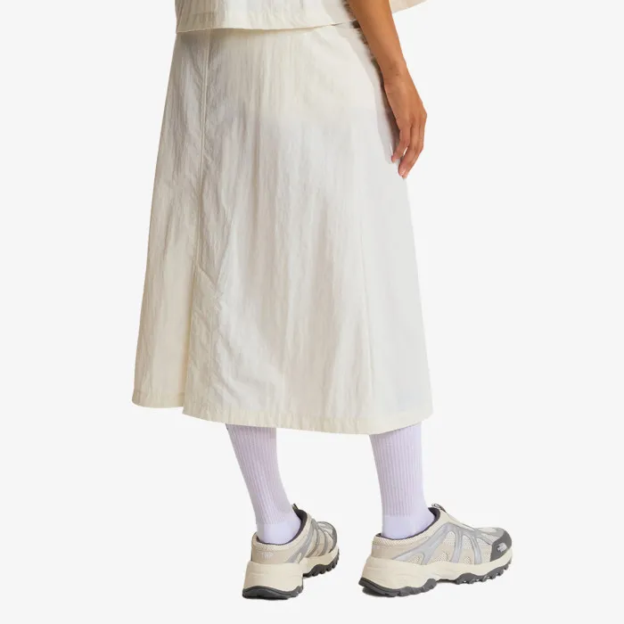 THE NORTH FACE W TNF Red Box Nylon Belted Skirt 
